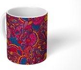 Mok - Koffiemok - Regenboog - Paisley - Patronen - Mokken - 350 ML - Beker - Koffiemokken - Theemok