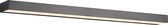 LED Wandlamp - Trion Rolan - Up en Down - 13W - Warm Wit 3000K - Rechthoek - Mat Zwart - Aluminium - BES LED