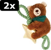 2x - WISH UPON A STAR BEAR 28X18X5CM