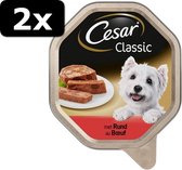 2x CESAR PATE MET RUND 14X150GR