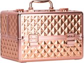 Aluminium koffer  3D Gold Beautycase - nagelstyliste koffer