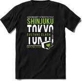 Tokyo - Shibuya | TSK Original & vintage | T-Shirt Heren - Dames | Groen | Perfect Cadeau Shirt | Grappige Spreuken - Zinnen - Teksten | Maat XXL