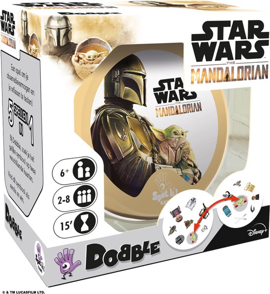 Dobble Star Wars The Mandalorian - Kaartspel