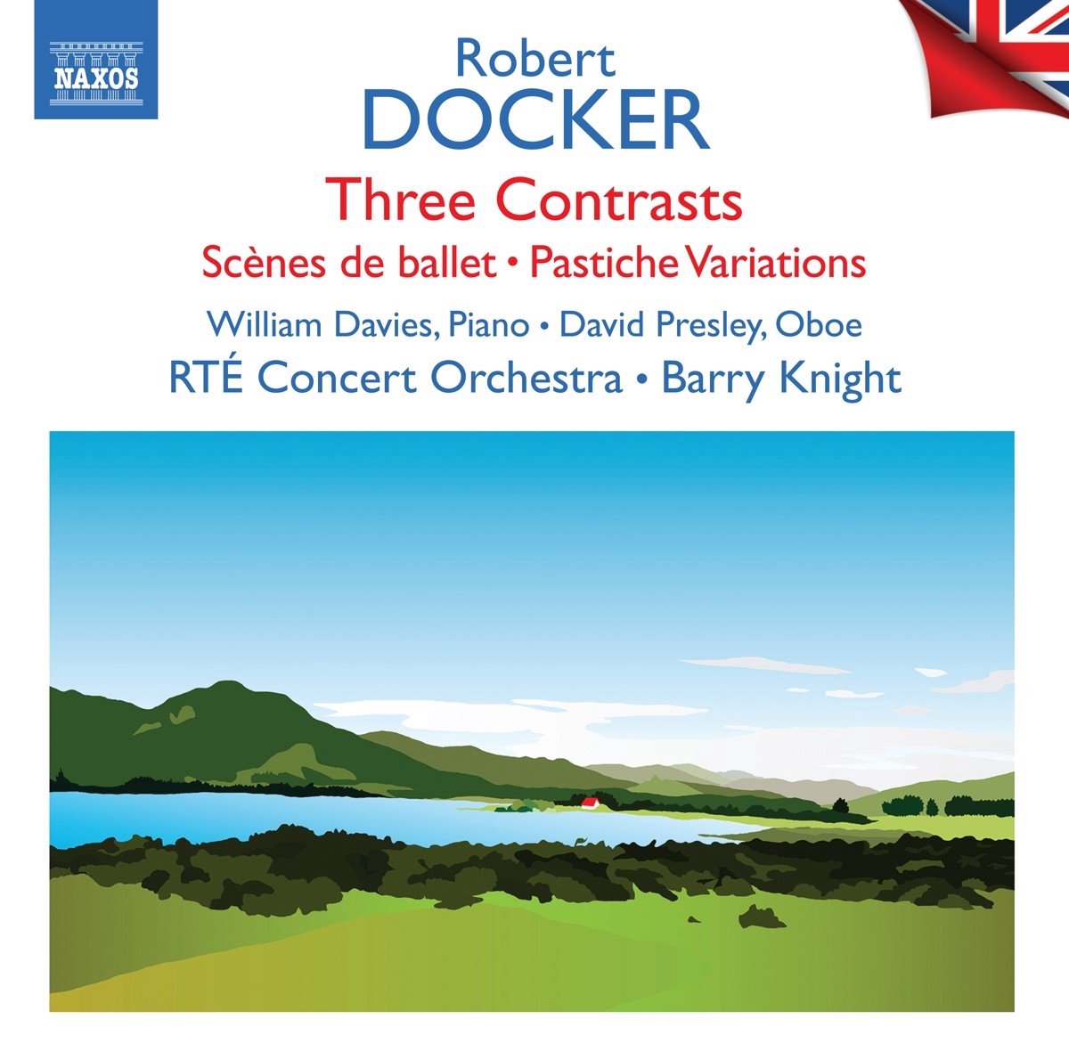 Robert Docker Three Contrasts/Scènes De Ballet/..., William Davies CD (album) Muziek