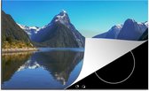 Inductie beschermer - Inductie Mat - Kookplaat beschermer - Milford Sound in Nieuw-Zeeland - 91.6x52.7 cm - Afdekplaat inductie - Inductiebeschermer