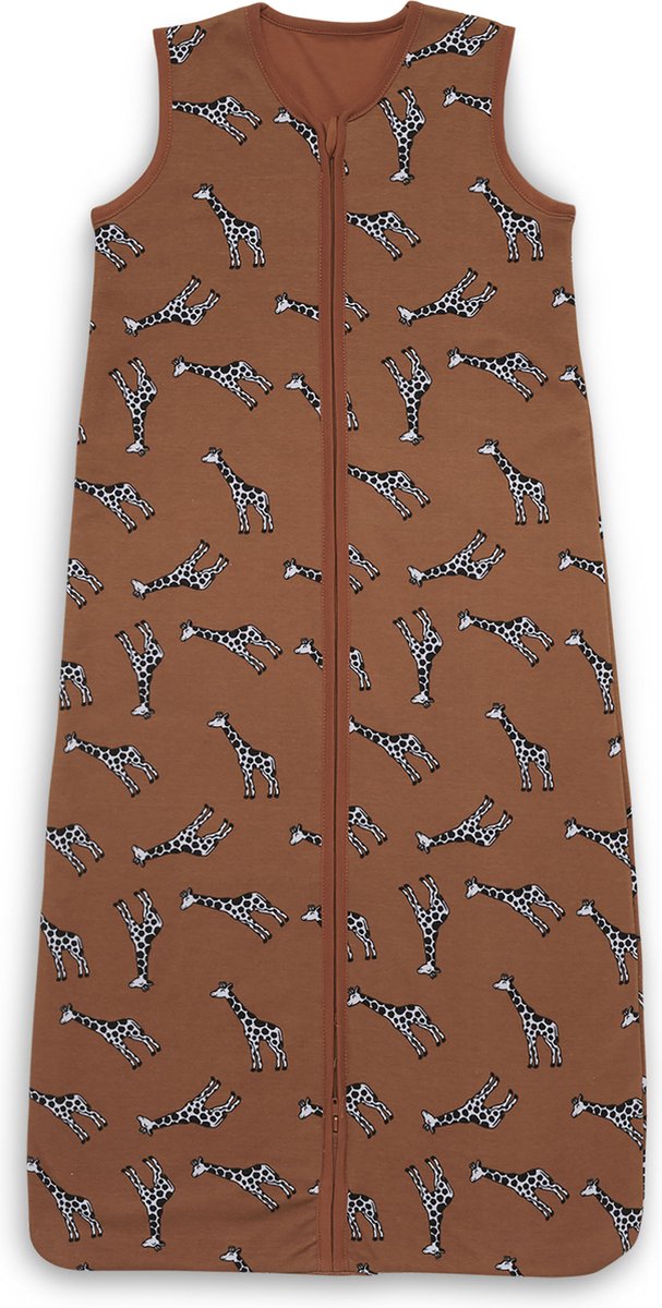 Jollein Zomerslaapzak Baby Jersey 90cm Giraffe - Caramel van Jollein — afbeelding 3