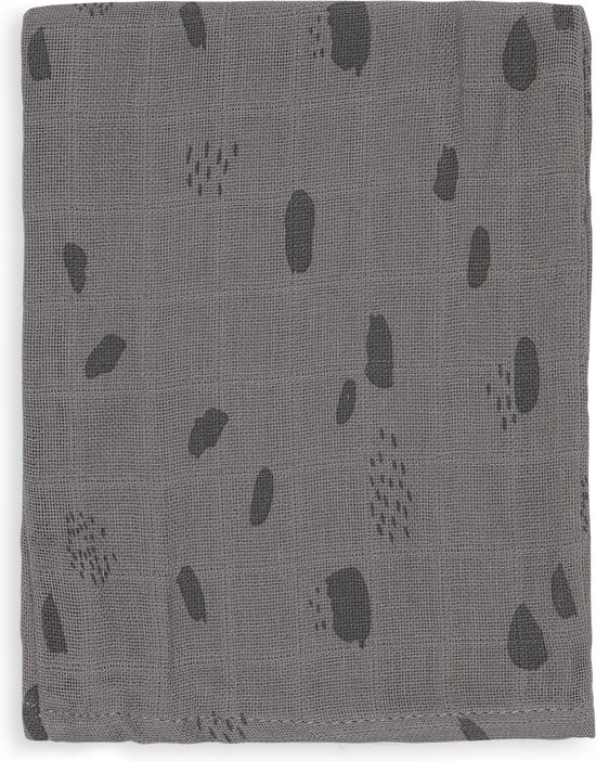 Jollein Hydrofiel Washandje Spot - Storm Grey - 3 Stuks van Jollein — afbeelding 4