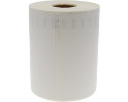 BeMatik - Rol van 220 zelfklevende etiketten compatibel met Dymo 4XL en 1744907 104x159mm