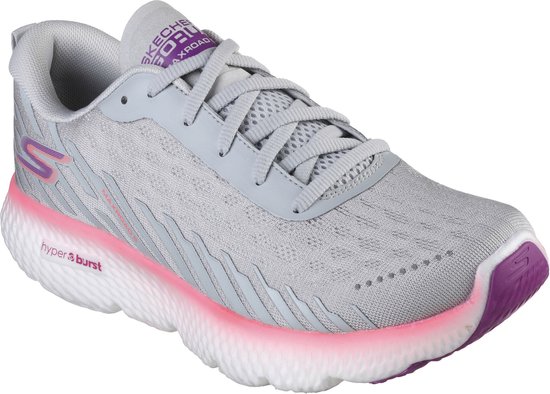 Skechers GOrun Maxroad grijs hardloopschoenen dames bol