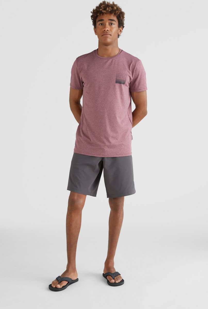 O’Neill Shorts Men HYBRID CHINO SHORTS Asphalt Asphalt 50% Polyester 42% Recycled Polyester 8% Elastane Chino 4 Grijs