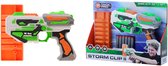 Tack Pro Storm Clip II met 6 round clip en 6 darts 31 cm