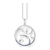 Thomas Sabo Dames-Ketting 925 Zilver Spinell One Size 88481038