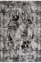 Magic Floor - Tapijt - Vloerkleed - Yasmin 1348A - Zwart - Acryl - (150x80cm)