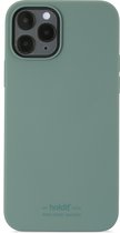 Holdit - iPhone 12/12 Pro, hoesje silicone, mos groen