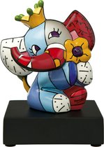 Goebel - Romero Britto | Decoratief beeld / figuur Spring Elephant 13 | Porselein - Pop Art - 13cm