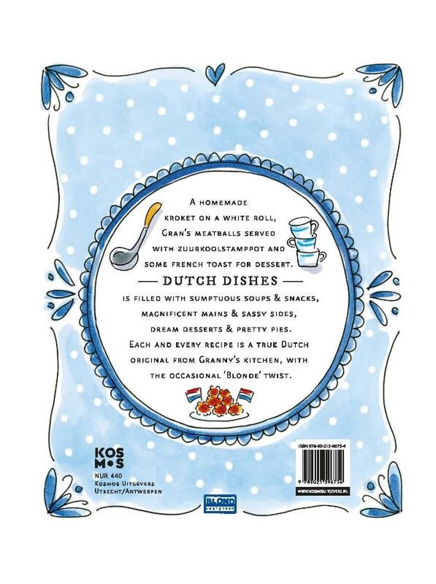 Dutch dishes - back cover