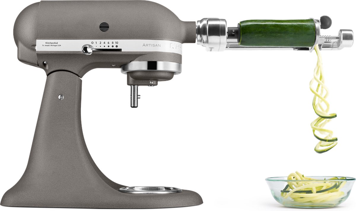 KitchenAid Artisan 5KSM185PS keukenmachine 300 W 4,8 l Grijs thumbnail 4