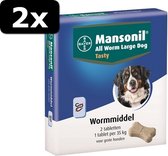 2x - MANSONIL ALL WORM HOND L 2TBL