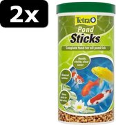 2x - TETRA POND STICKS 1LTR