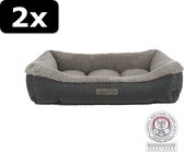 2x VITAL MAND BENDSON GRIJS 90X60CM
