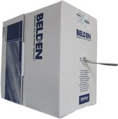UTP Cat.5E Belden 1583E gris Boîte de 305 mètres / Câble réseau 10 Gbps / Câble Internet / Câble LAN