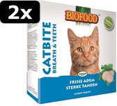 2x BIOF CATBITE KATTENSNOEP 100ST