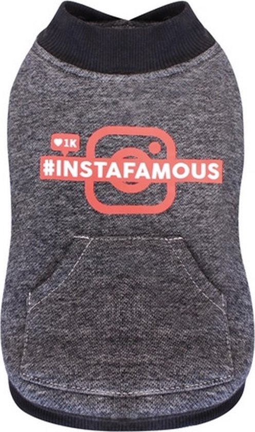 Pull Col Rond Bebe Pour Femme – Logo RHINESTUD, Gris Charbon, Taille 2X (neuf Avec étiquettes)