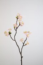 Kunstbloem Bloesem - topkwaliteit decoratie - Roze - zijden tak - 80 cm hoog