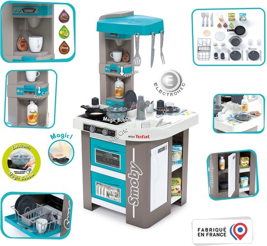 Smoby - Tefal Cuisine Evolutive - 2 Hauteurs Possibles - 40