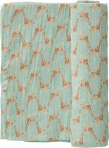 Cottonbaby Cottonsoft Giraf Groen Hydrofiel Multidoek XL 300101PGG