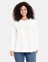 SAMOON Dames Sweatshirt met borduursel