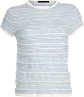 Drykorn Dames Ermali T-Shirt Blauw maat XL