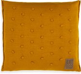 Coussin Knit Factory Noa - Ocre - 50x50 cm