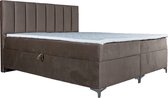 Opberg boxspring - 160 x 200cm - AANBIEDING - Boxspring Venus met Opbergruimte EN Matras & Topper
