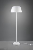 Trio Baroness - Vloerlamp  Modern - Wit - H:150cm - E27 - Voor Binnen - Metaal - Vloerlampen  - Staande lamp - Staande lampen - Woonkamer - Slaapkamer