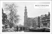 Walljar - Westerkerk '65 - Zwart wit poster