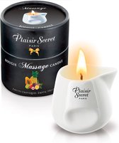 Plaisirs Secrets Massagekaars Ananas & Mango - 80 ml