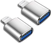 Adaptateur USB 3.0 vers Apple Lightning, coupleur convertisseur de synchronisation de données USB OTG compatible avec iPhone /iPad/clé USB/lecteur de carte/appareil photo, etc.