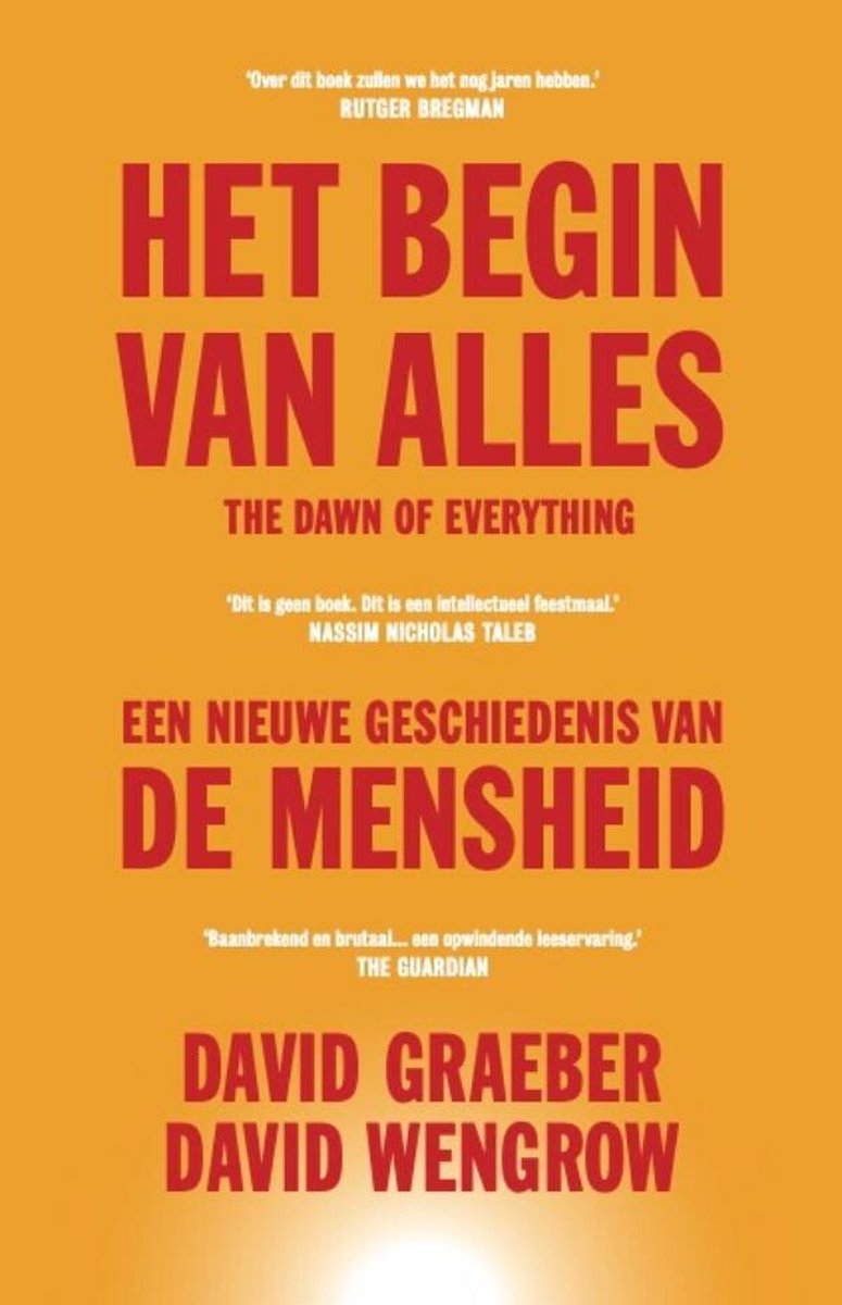 erosie elegant Langwerpig Het begin van alles (ebook), David Graeber | 9789493213289 | Boeken |  bol.com