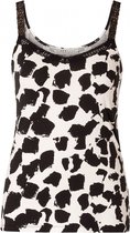 IVY BEAU Wiske Top - White/Black - maat 42