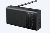 Sony ICFP37 FM radio - Zwart