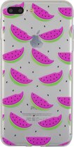Peachy Doorzichtig watermeloen iPhone 7 Plus 8 Plus hoesje case cover
