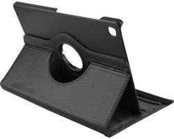 360 degree Draaibare Tablethoes Samsung Galaxy Tab S5e 10.5 inch SMT720 -  Zwart - Met 2 kijkstanden - Vegan Leder - XLmobiel.nl (T720)