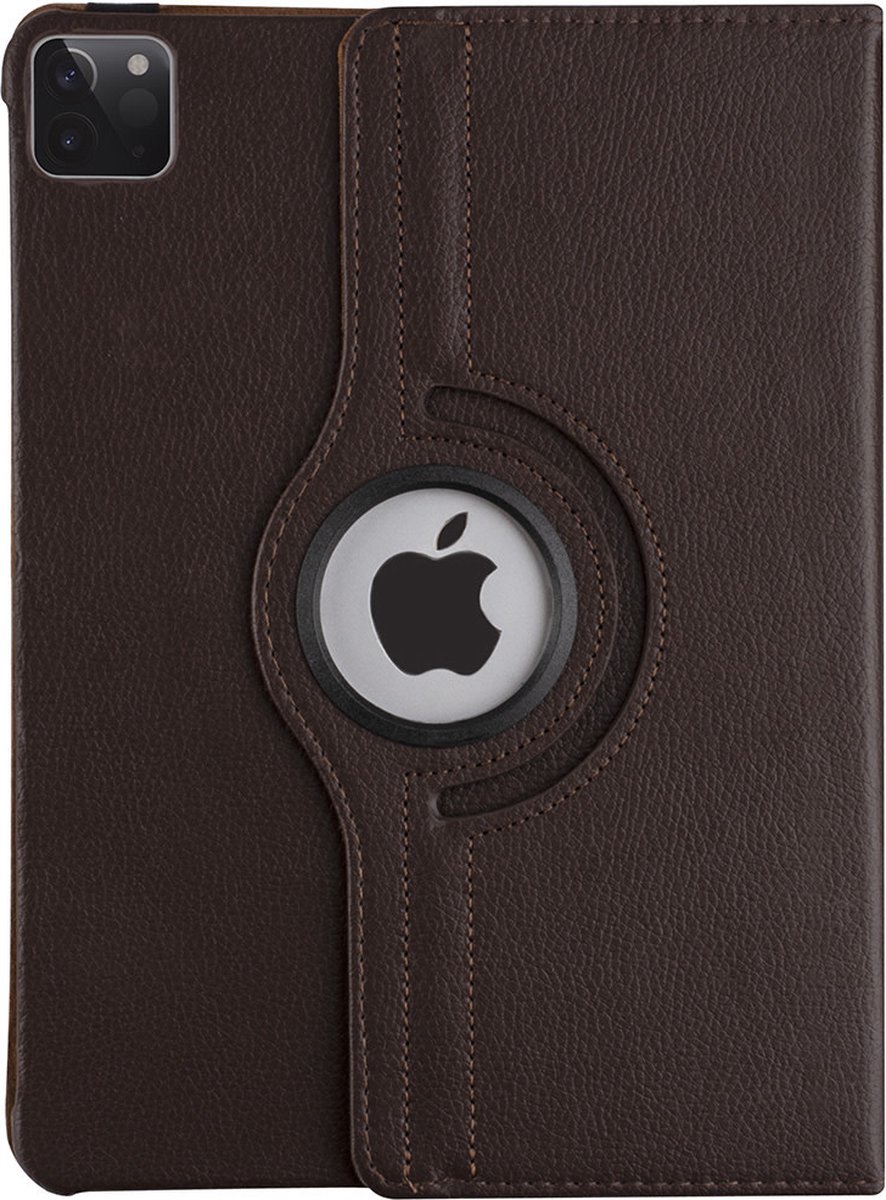 Apple iPad Pro 11 (2021) Book Case Tablethoes - Bruin - 360 Graden Draaibaar