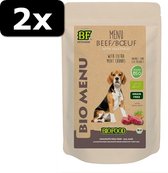 2x BIOFOOD ORGANIC RUND MENU 15X150GR