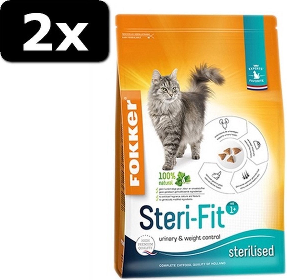 Fokker FOKKER CAT STERI-FIT 10KG