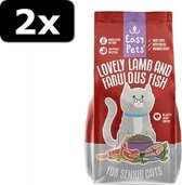 2x EASYPETS LAMB/FISH SENIOR 1,5KG