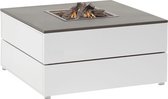 Cosi Fires - Cosipure White / Grey (100 cm) - Vuurtafels - Aluminium - Wit