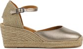 Unisa Espadrilles Vrouwen - Caceres met - Maat 40 - Brons