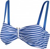 bikini-top Aceana III dames polyamide blauw maat 38